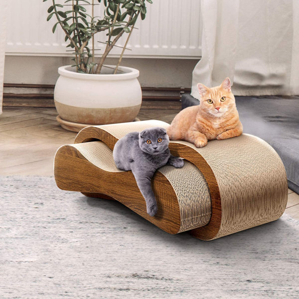 Corrugated cardboard 2025 cat bed